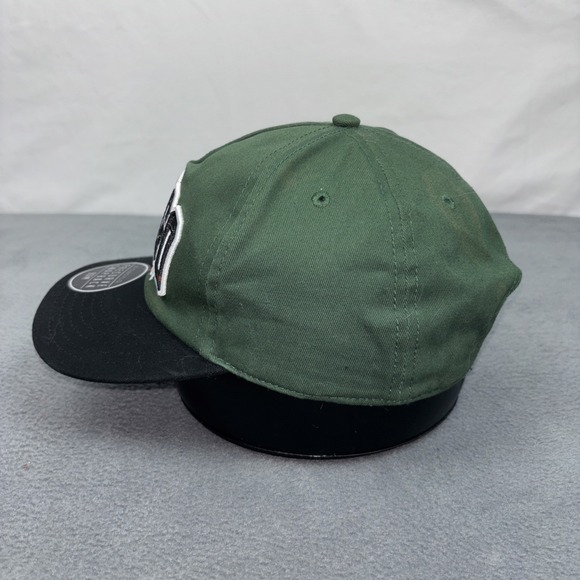 My Hero Academia Anime Bakugo Green Cap Flame Bill Adjustable Snapback - Picture 6 of 9